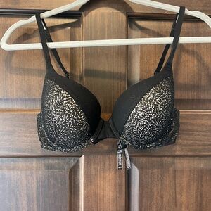Victoria’s Secret Body By Victoria bra- black/nude- 34C